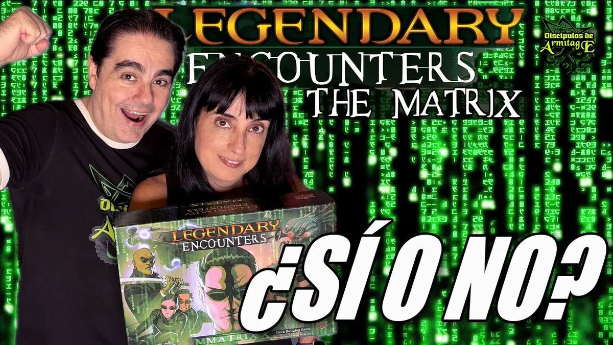 DiscipArmitage's tweet photo. Vamos a hablar de "The matrix Legendary Encounters" ¿Estamos ante uno de los mejores juegos temáticos?

https://t.co/h5bQkkV2fG https://t.co/zaHs9zIo1f