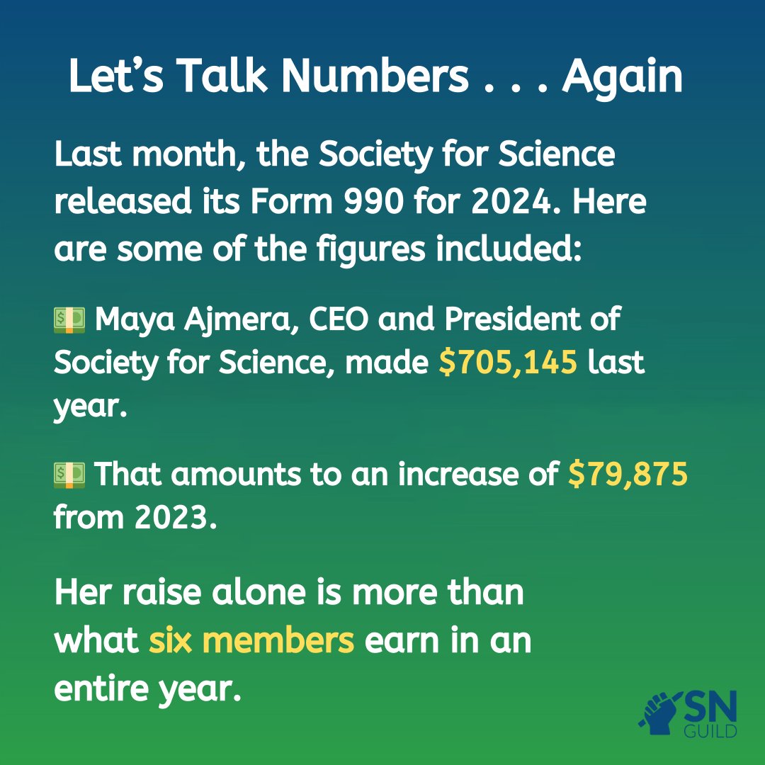 Science News Media Guild tweet media