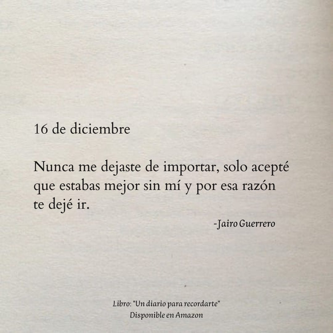 16 de diciembre. 🍂