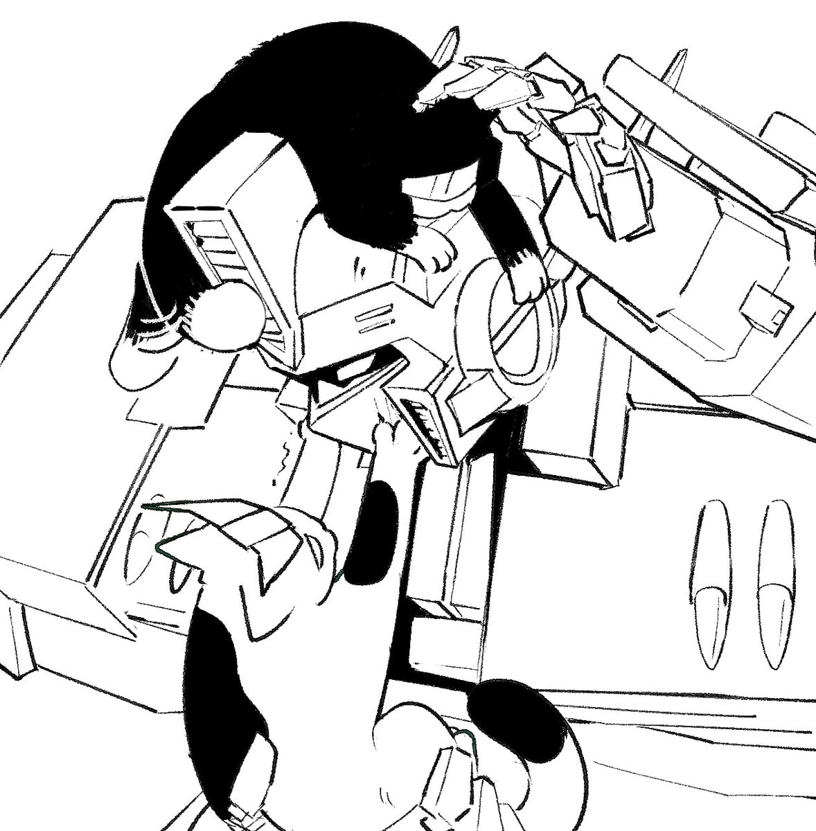 hofumo_robo's tweet image. Very annoying