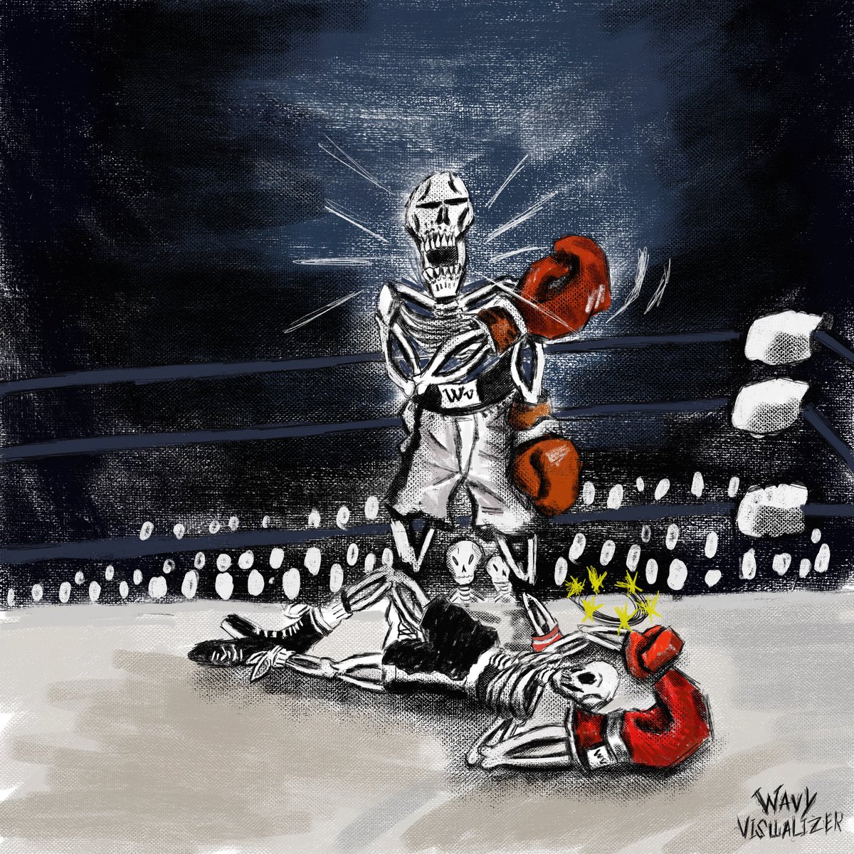 wavyvisualizer's tweet image. Muhammad Ali Boxer Knocks Out Sonny Liston