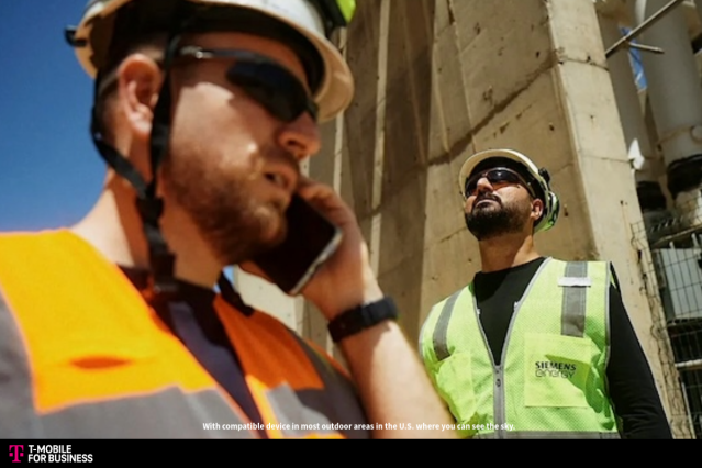 DrAspleaf's tweet photo. For field teams, staying connected isn’t optional. Siemens Energy covers 30+ remote job sites to help power 25% of the U.S. With SuperMobile from T-Mobile for Business, they get secure, real-time access——even in locations that are hard to reach. https://t.co/D10vZ9mXIV https://t.co/8CajoXQJkC
