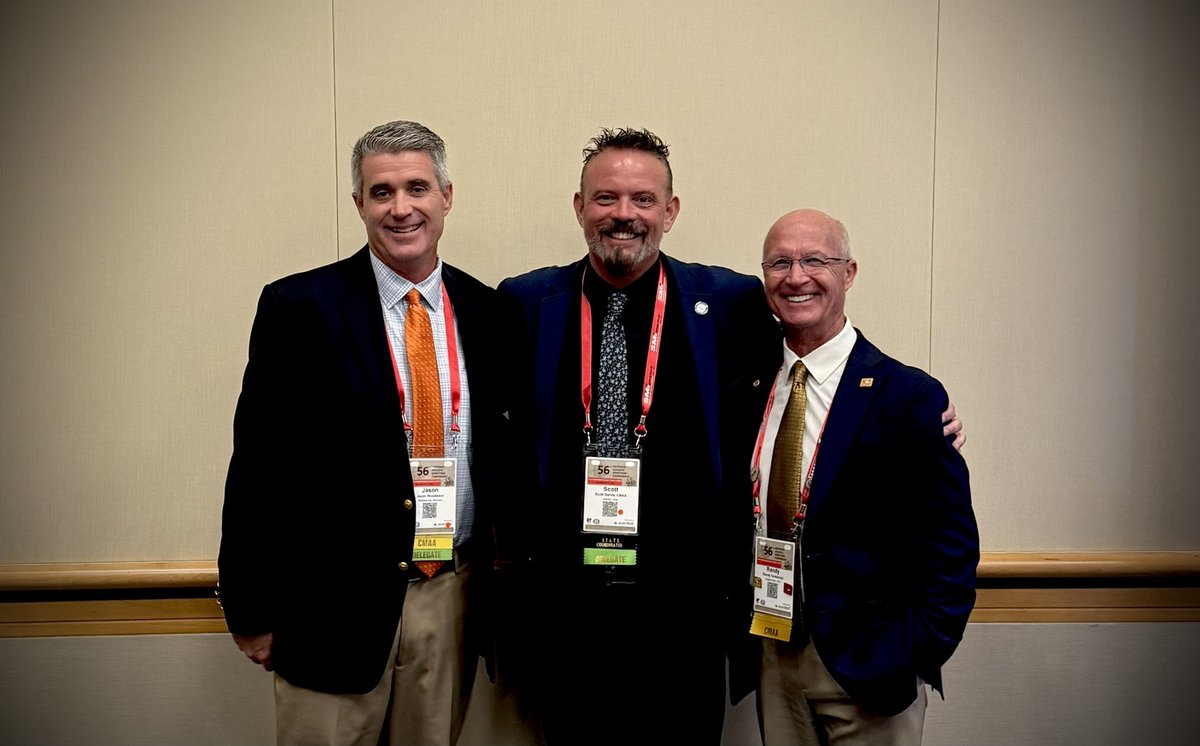 Scott Garvis C.M.A.A. tweet media