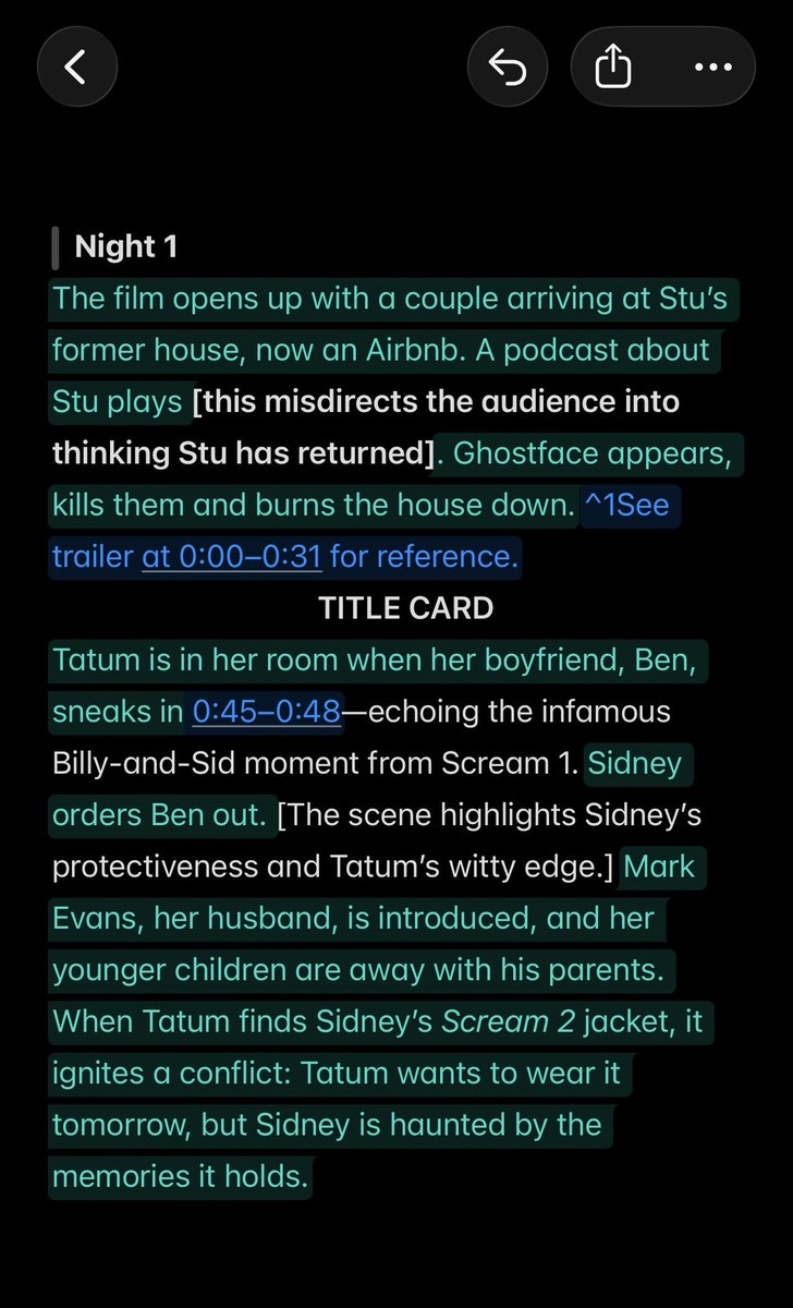 SCREAM 7 SPOILER - ACT I Based on what’s circulating online and the ...
