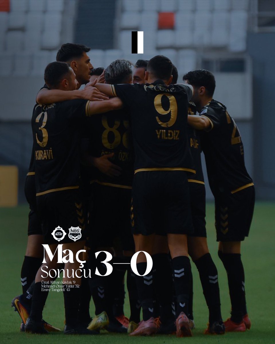 Evimizde 3 puanı 3 golle alıyoruz! 💪

#BüyükAltay