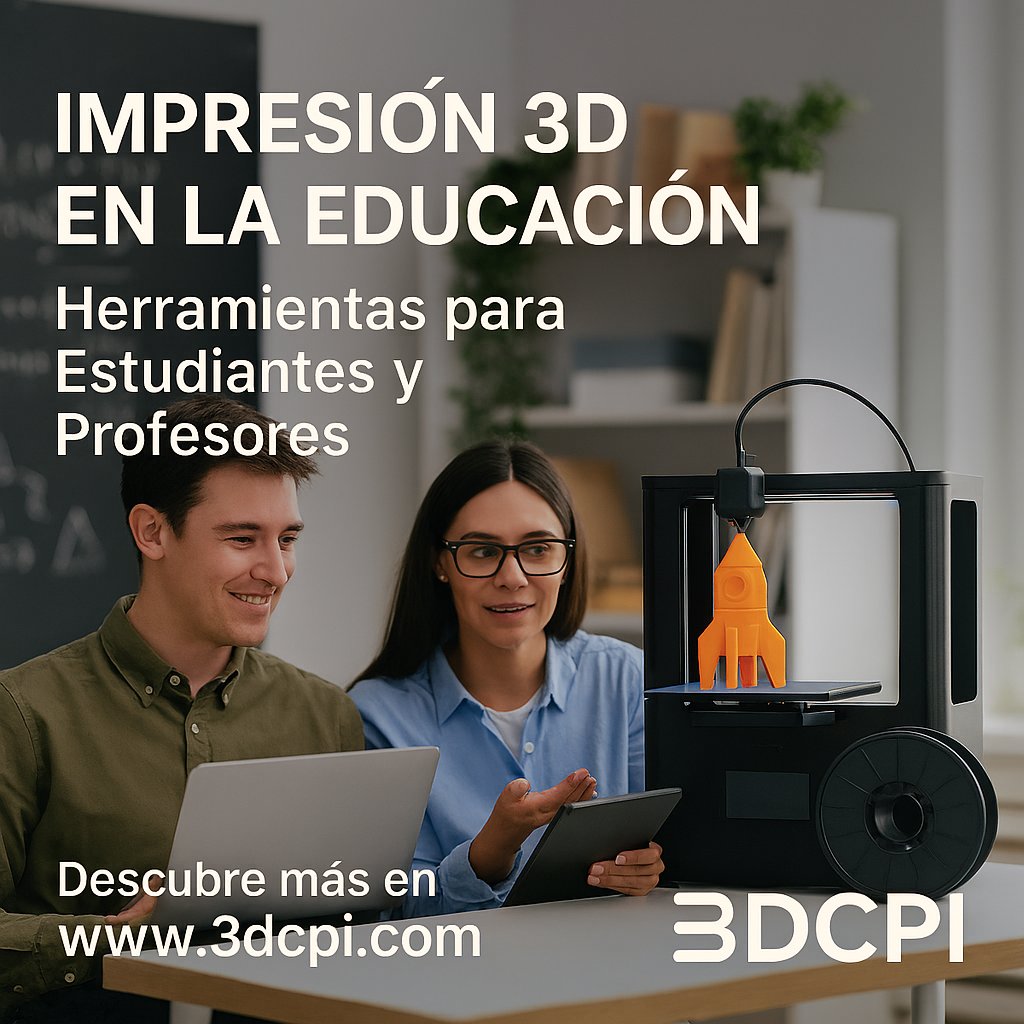 · #Impresión3D para estudiantes y profesores. #3DCPI
Esta tecnología permite convertir ideas digitales en objetos físicos, fomentando la creatividad, la comprensión práctica y el aprendizaje activo y práctico, accesibilidad
3dcpi.com