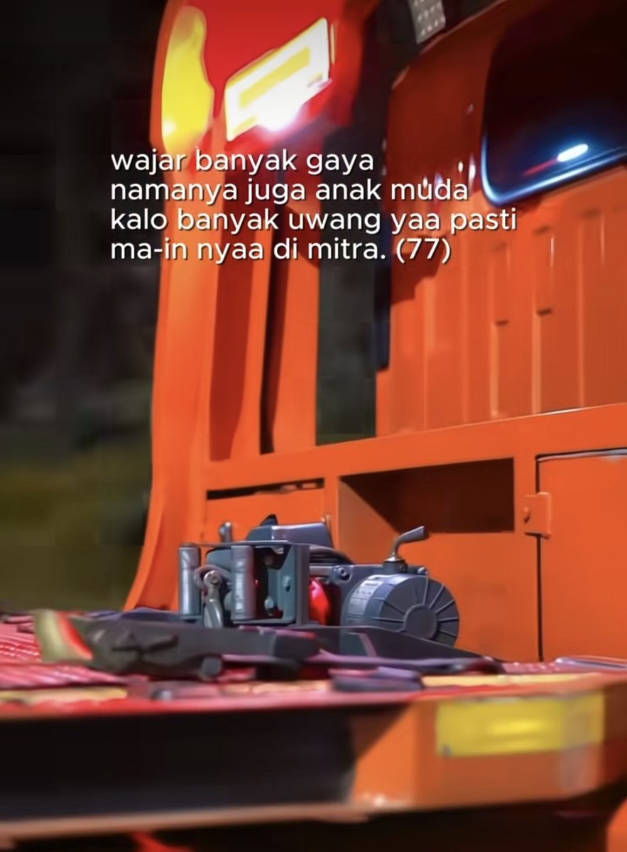 Di tiktok, kaya gini. Diselipkan di konten sinematik mobilan gini