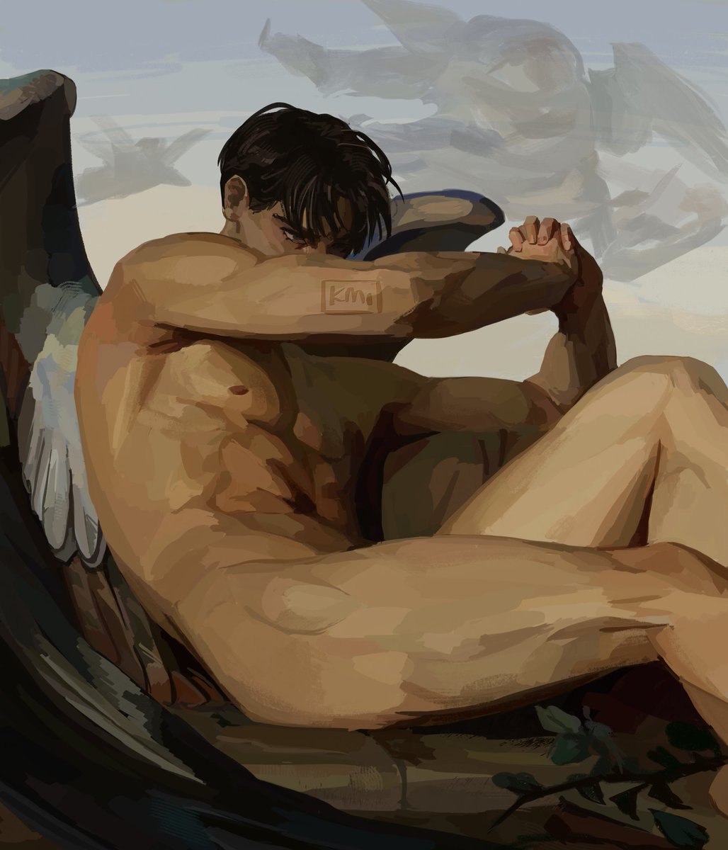 “Fallen angel”
Day 1 #LeviWeek2025  #leviackerman <a href="/LeviWeek/">Levi Week 2025 🖤</a>