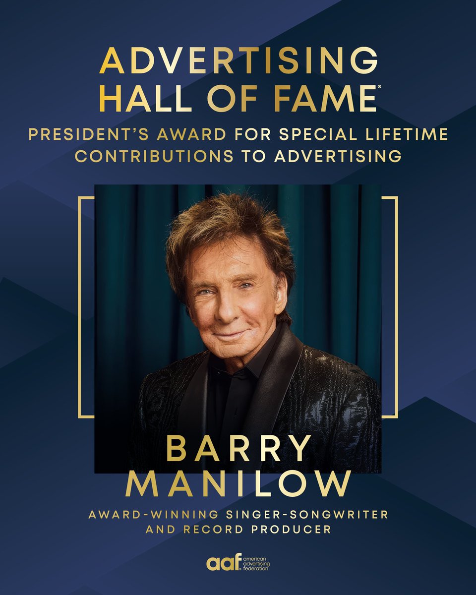 Barry Manilow tweet media