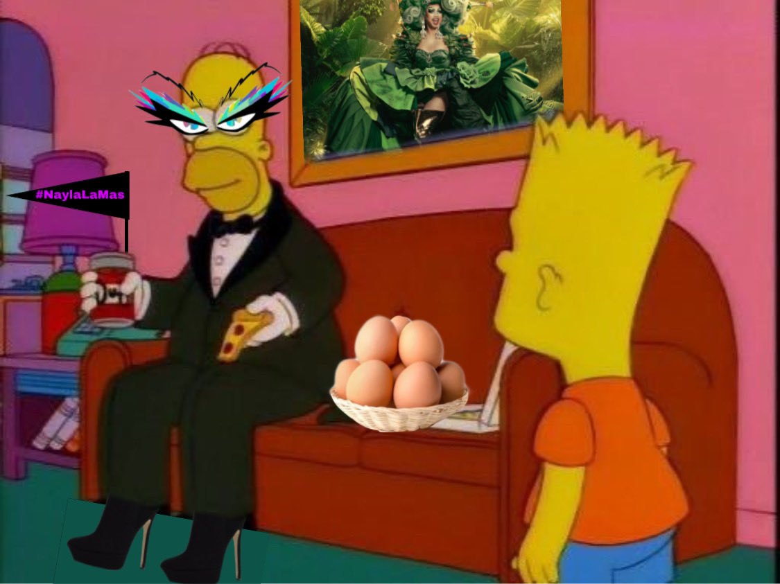 Joto_Asexual's tweet image. -porqué tan elegante Homero? 
-hoy es la final de #LaMasDraga mi amooooooooooor 

#LMD7 #LaMasDraga7 #LMD