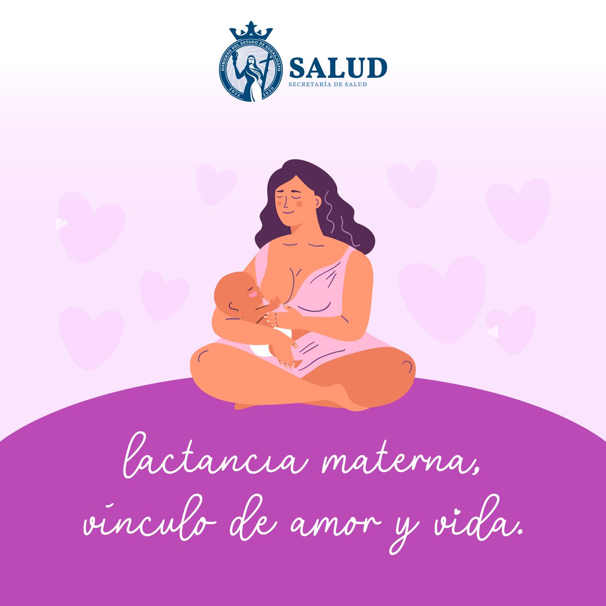 🤱💖 La leche materna es el superpoder de tu bebé 💪🧠 💞
¡La mejor forma de darle un inicio increíble en la vida!

#GobiernoDeLaGente #GuanajuatoLíderEnSalud
