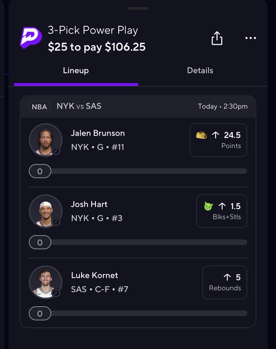 EZprop's tweet photo. @PrizePicks Up 40 units in December let’s keep it rolling 🚨free play of the day🚨#PrizePicks #props #win https://t.co/PETNXZCkVx