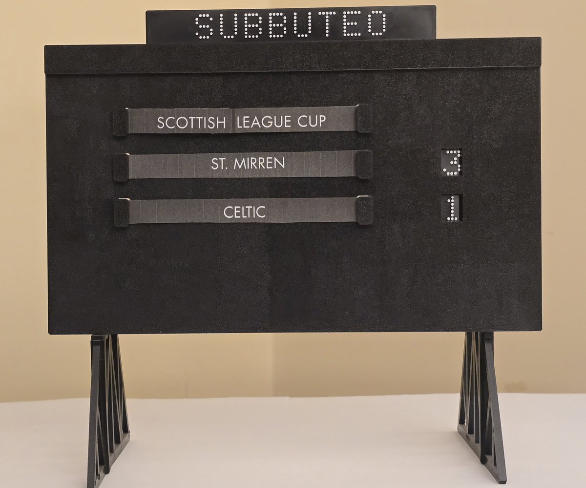 If ever there was an appropriate time, it's after Sunday's result. Enjoy fellow buddies 🙂🏴🏳🏁🏆🍻 #StMirren #StMirrenFC