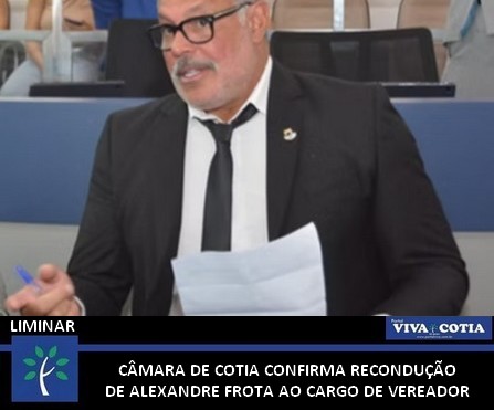 portal_viva's tweet image. Câmara de Cotia confirma recondução de Alexandre Frota ao cargo de vereador. Retorno ocorre por decisão judicial liminar; Legislativo esclarece que medida é provisória e pode ser revista. Saiba mais em portalviva.com.br/noticia/câmara… #vereador #alexandrefrota #liminar #política #cotia
