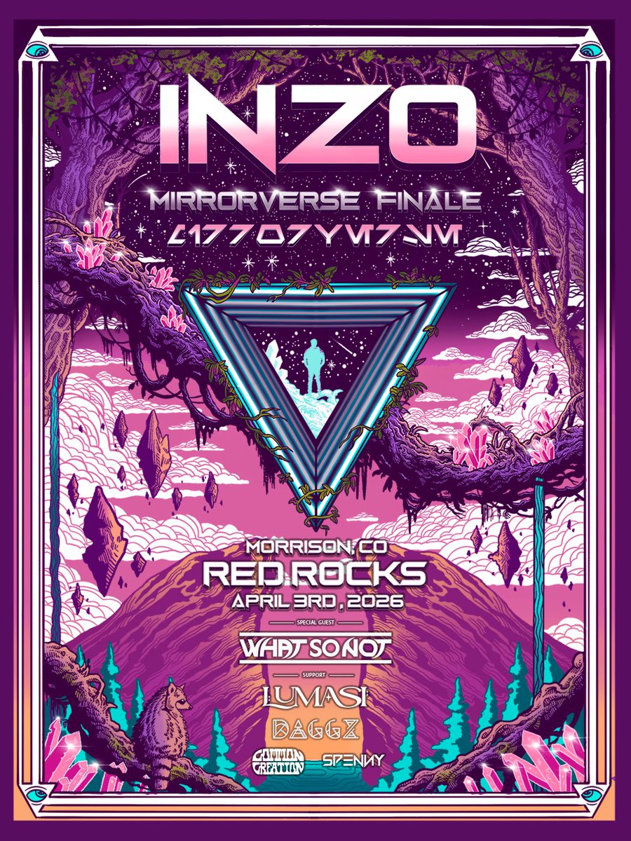 RED ROCKS!!

at a loss for words right now.. been manifesting and dreaming about this moment for so long and I can’t wait to finally share it with all of you! Come out and catch me at the Mirrorverse finale alongside some immensely talented artists and friends, tix on sale now❤️