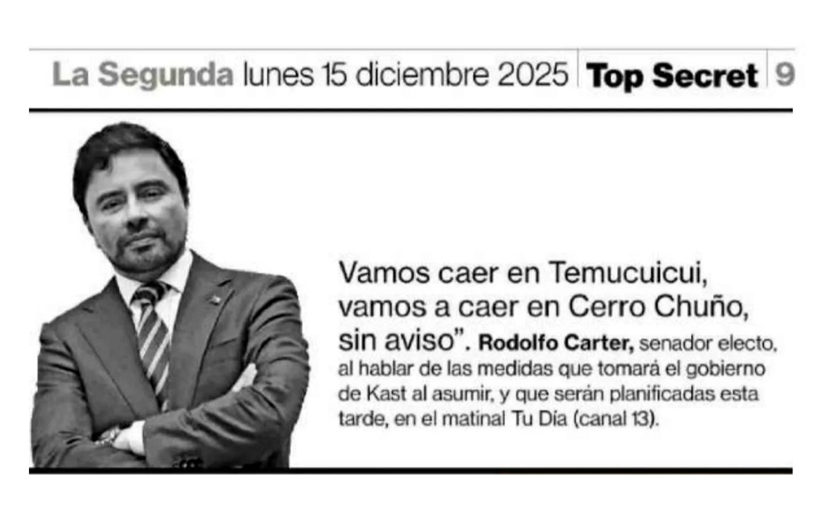Pedro Cayuqueo tweet media