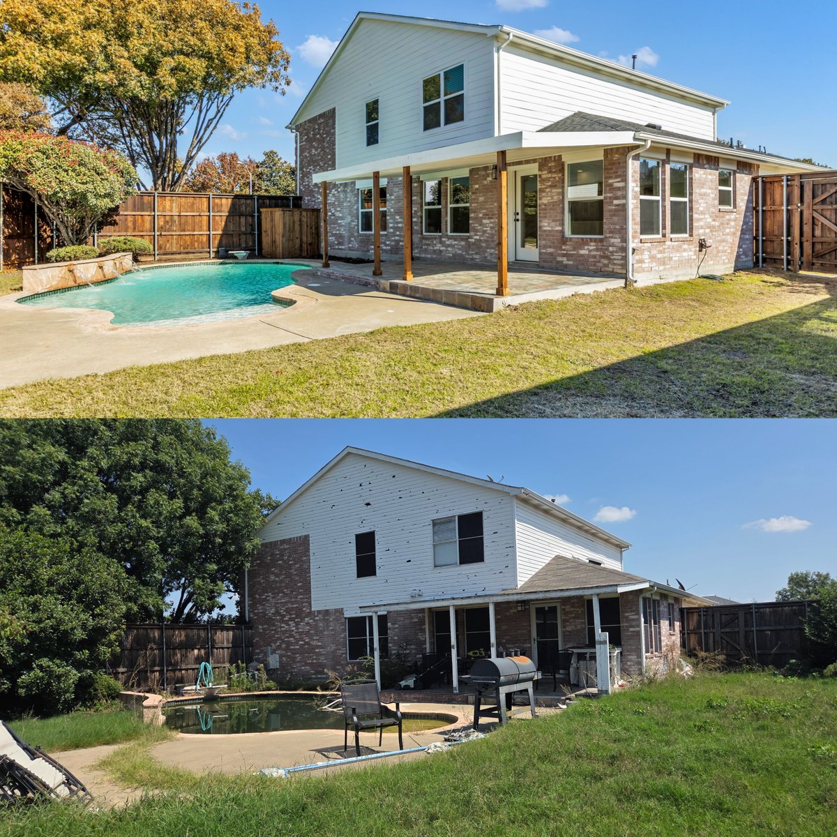 Dealing with HOA issues or a City code violation can feel overwhelming.

This Allen home had both. We handled the problems, took on a full six-figure renovation, and saw the project through from start to finish.

If your house feels complicated, you’re not alone.