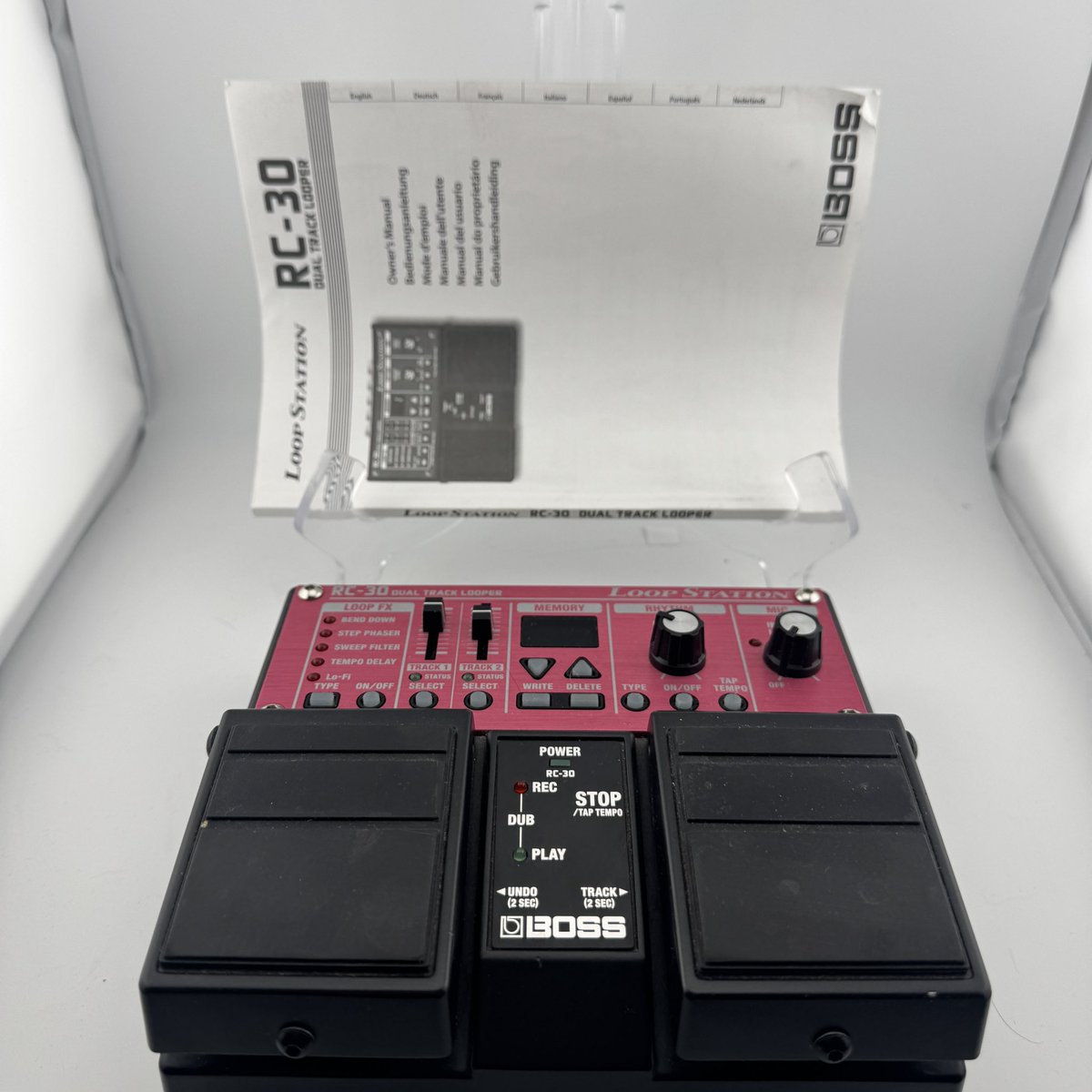 Hey folks! Selling a Boss RC-30 Loop Station. Very good condition, works perfectly. I have the manuals but not the box. 

$150 for friends.