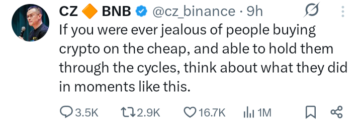 SnEmrozs's tweet photo. • Dips offer positioning, not excuses
• Structure matters more than candles
• Patience pays when volatility spikes

You do not chase tops. You do not fear red. You stay disciplined and wait for confirmation.

This is how winners are built in crypto. https://t.co/ZljSOseD9V