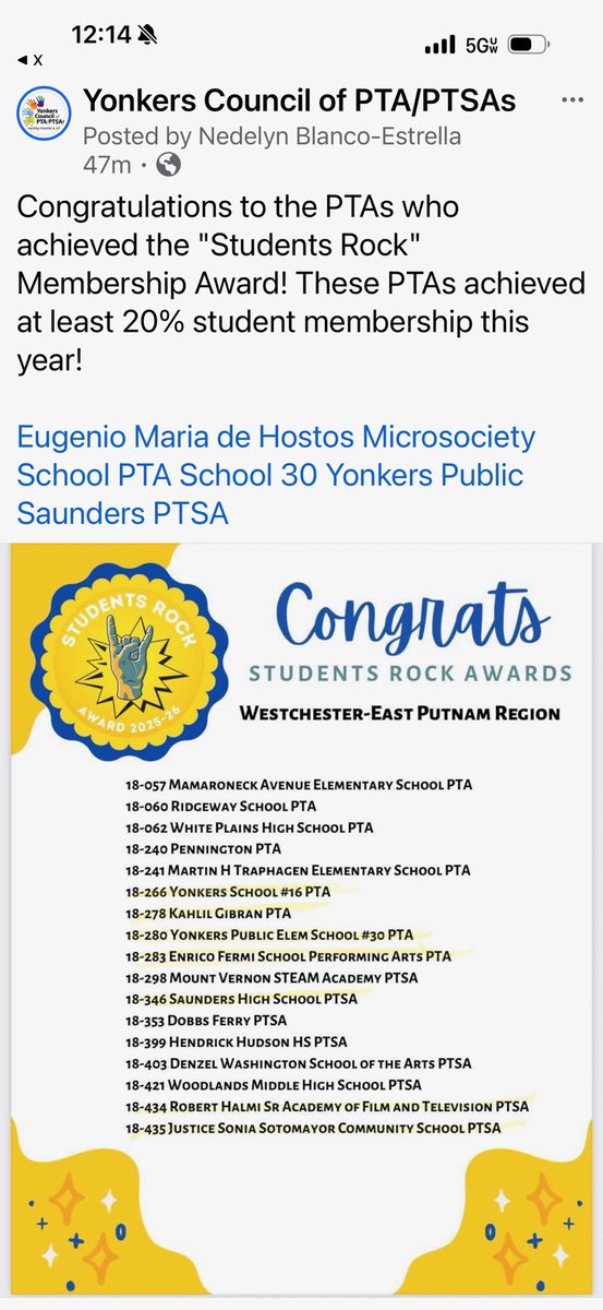 Sonia Sotomayor Community School tweet media