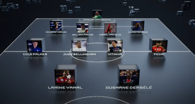 ⚠️🇪🇨 Willian Pacho, el único futbolista sudamericano elegido en el Once Ideal del FIFA The Best 2025.