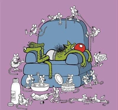 J'avais préparé cette publi pour demain à l'occasion de ses 85 ans🖤✨️
Edika n'est plus 
Merci monsieur pour toutes ces franches rigolades

Edika, né ce jour en 1940, il y a 85 ans, génie de la bd absurde et foutraque, et de la case improvisée, se mettant notamment en scène