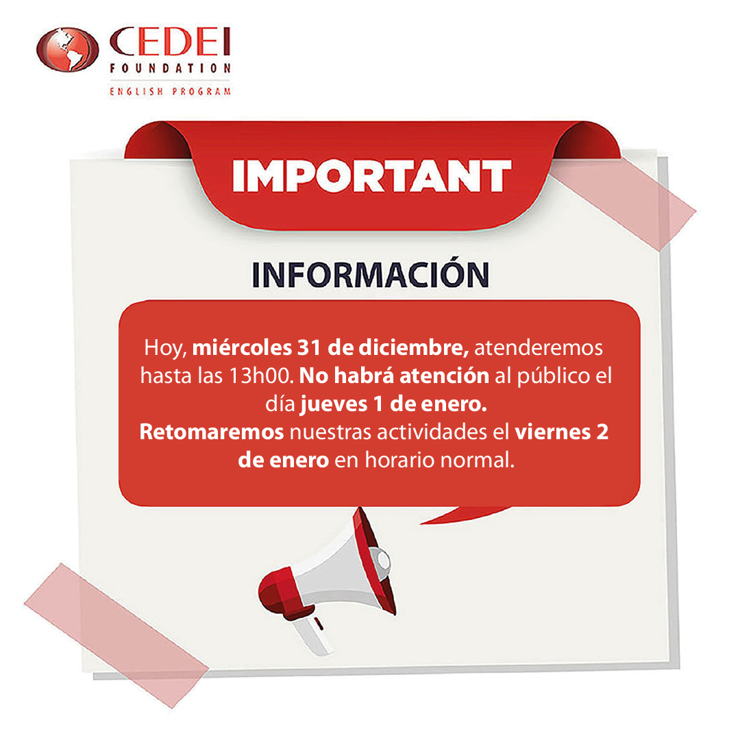 CEDEI - Inglés tweet media