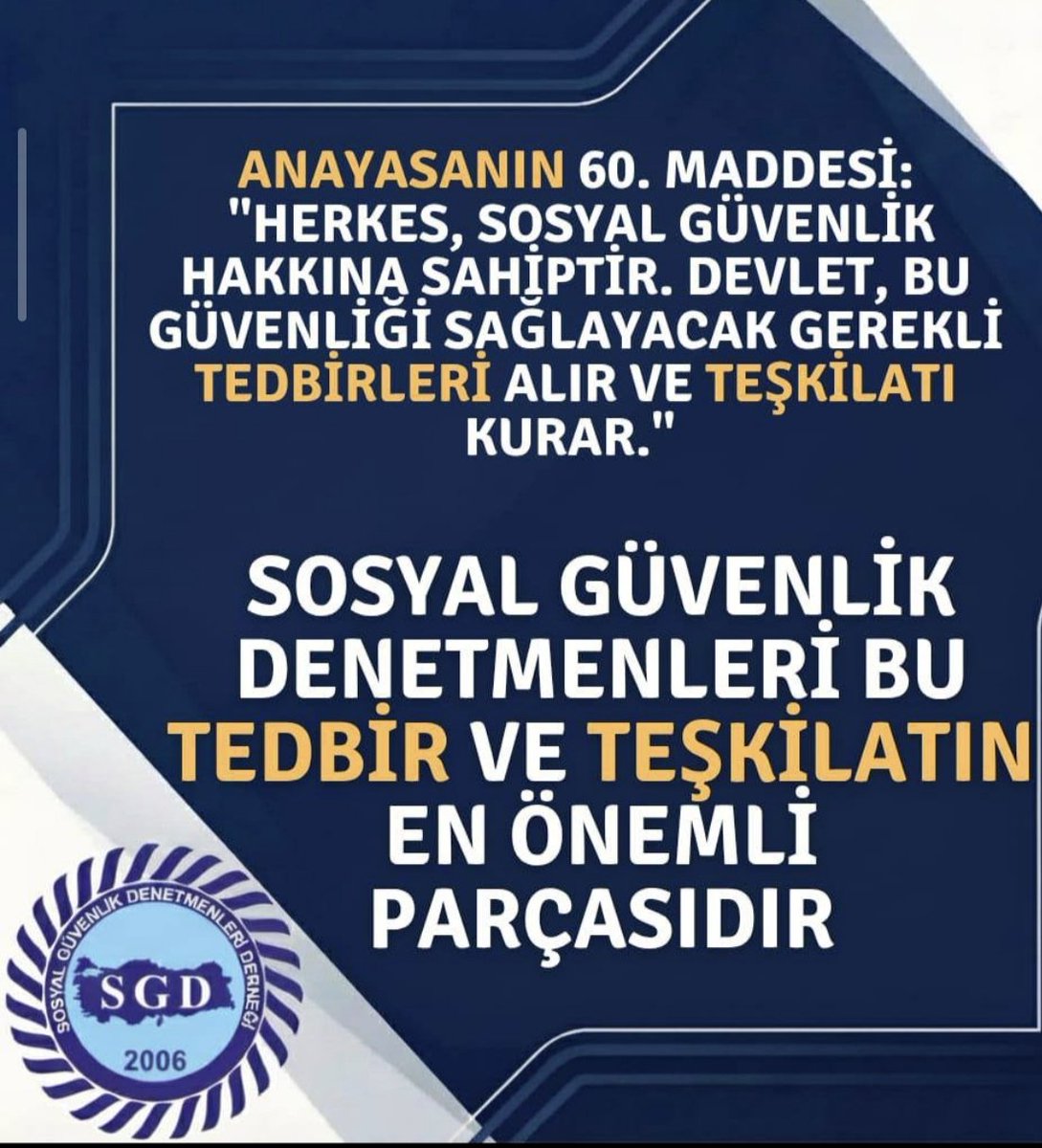 turay_kezer's tweet photo. Sosyal Güvenlik Denetmenleri kariyer meslek mensubudur. 
#SGKDenetmenleri
@RTErdogan 
@tcbestepe 
@_cevdetyilmaz 
@hasandogan 
@mehmedmus 
@avabdullahguler 
@fuatoktay
@TBMMGenelKurulu
@TBMMresmi
@csgbakanligi 
@isikhanvedat 
@HMBakanligi 
@memetsimsek 
@ahmetunluysafak https://t.co/RK5IsyWCCF