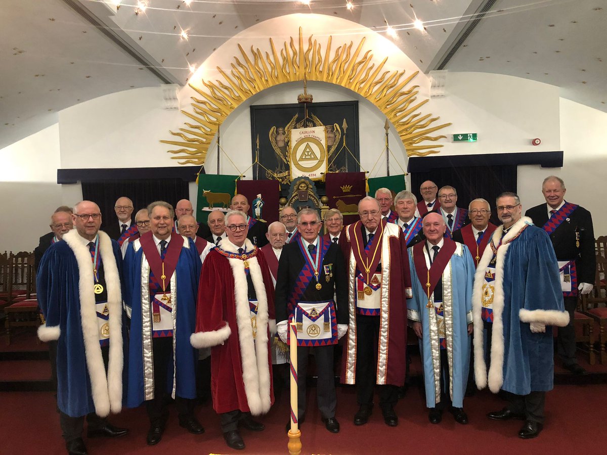 Celebrating Peter Watkins, who marked an outstanding 50 years in the Royal Arch on Friday 12th at Caerleon Chapter 4394

A superb evening as members and guests reflected on Peter’s personal and Masonic journey, joined by Senior Royal Arch team N Simpson, C Jones and Steve Jones