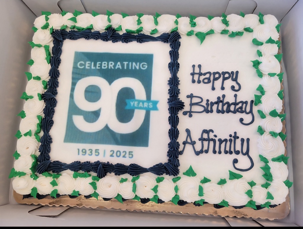 AffinityFCU's tweet image. 🎉 Thank you for celebrating #AffinityFCU’s 90th anniversary with us last week! All branches joined in, and we loved connecting with members across our communities. 💚  

Here’s to the next chapter!  

#90DaysOfWellbeing