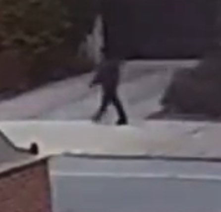 obsstaffer's tweet photo. 🚨 Image from Mars vs Image from Providence Rhode Island surveillance footage of Brown University shooter https://t.co/OWPtNPlBYQ