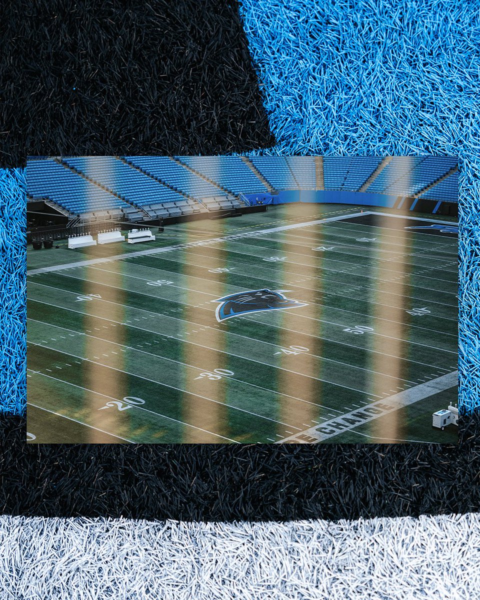 Panthers's tweet image. Kickin’ it old school