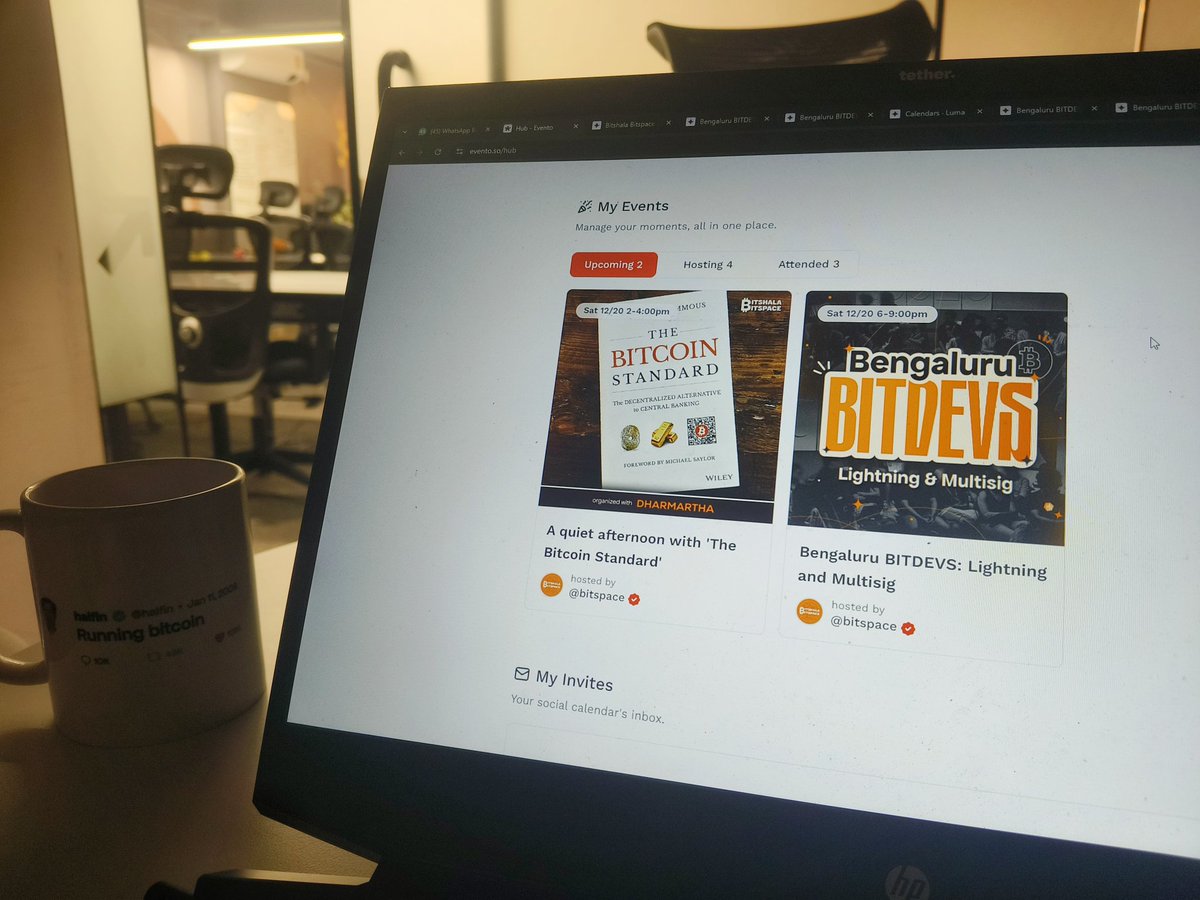 bitshala's tweet image. On the menu this Saturday.