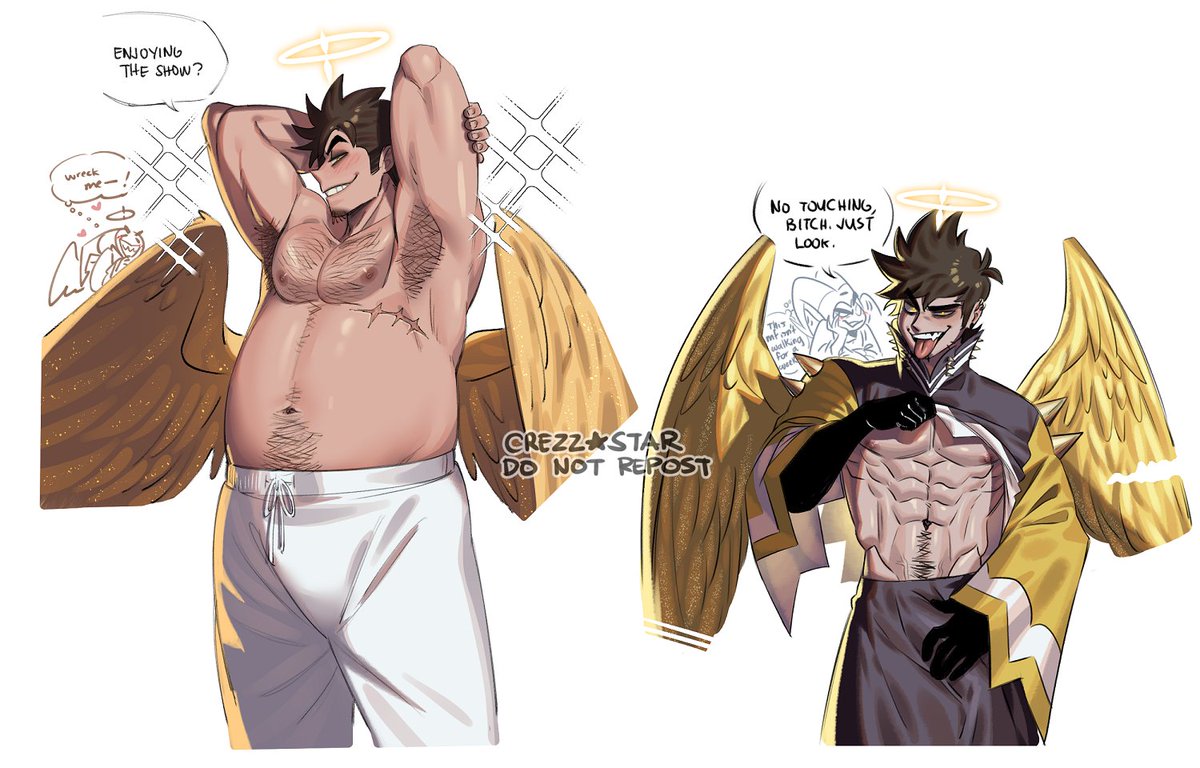 infj_crezz's tweet photo. FLEX 💪

I guess at the end of the day, both of them are still Adams, may it be just different versions / variants.😂

#adamcest #guitarsparks https://t.co/FYFAG2rHef
