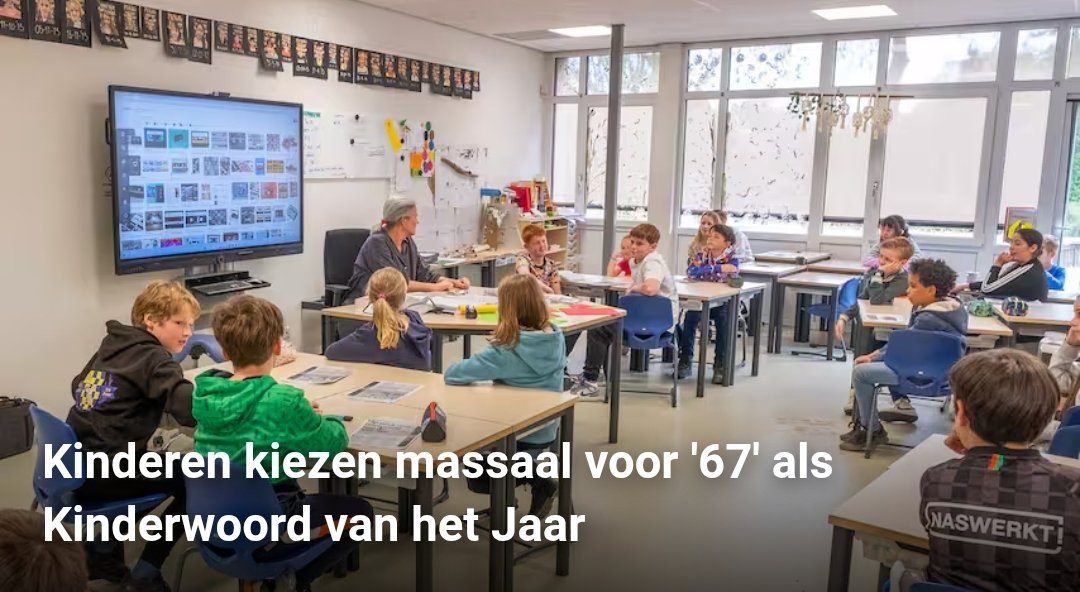 Woorden van het jaar #limerick

'Hou op,' zei een man in Almere.
'Kijk nou wat ze nu weer beweren:
Het woord van het jaar,
six seven? Heel raar.
AI weer aan 't hallucineren?'