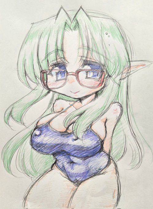 #くそ寒いので水着を貼る 