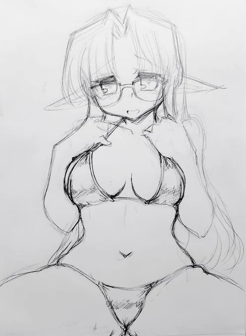 #くそ寒いので水着を貼る