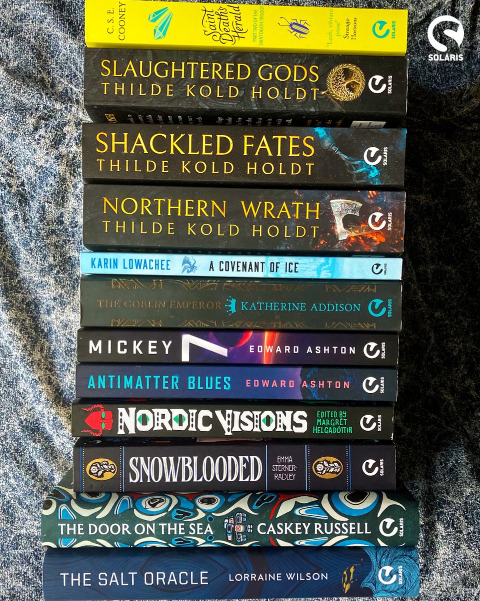 Solarisbooks's tweet photo. As the nights draw in and the days get colder, how about a big Solaris stack of #winteryreads? 

Which one(s) do you fancy picking up this Winter? https://t.co/alp2SEJ17L