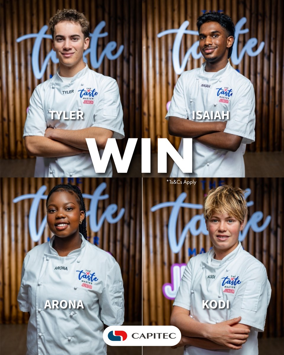 Your entry could win you R5 000, courtesy of <a href="/CapitecBankSA/">Capitec</a> and #TheTasteMasterJunior! Reply to this post and let us know whose celebration cake is your favourite. Include #TheTasteMasterJunior and #BankOnBetter in your answer.  Don't forget to share this post! T&amp;Cs apply.