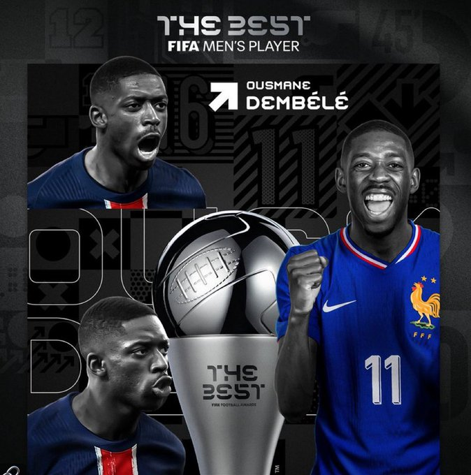 موسم يُكتب في التاريخ. عثمان ديمبيلي موسم 2024/25. الدوري الفرنسي. دوري أبطال أوروبا. كأس فرنسا. السوبر الفرنسي. السوبر الأوروبي. الكرة الذهبية. أفضل لاعب من الفيفا. أفضل لاعب في الدوري الفرنسي. تشكيلة الموسم في الدوري الفرنسي. أفضل لاعب في دوري أبطال أوروبا. تشكيلة الموسم في دوري أبطال أوروبا 