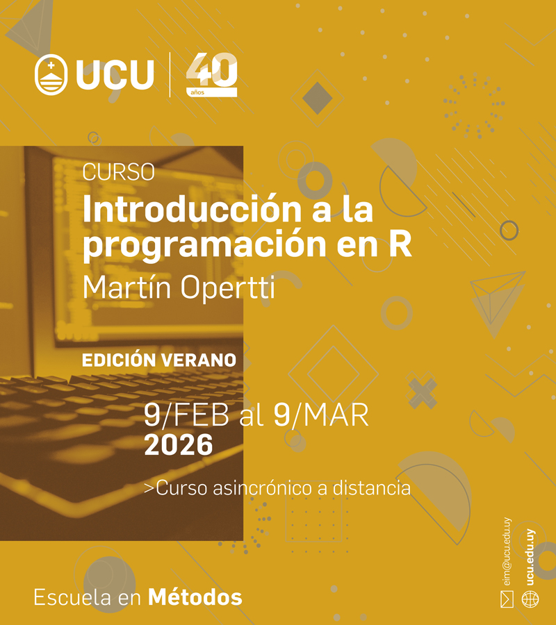 Escuela en Métodos tweet media