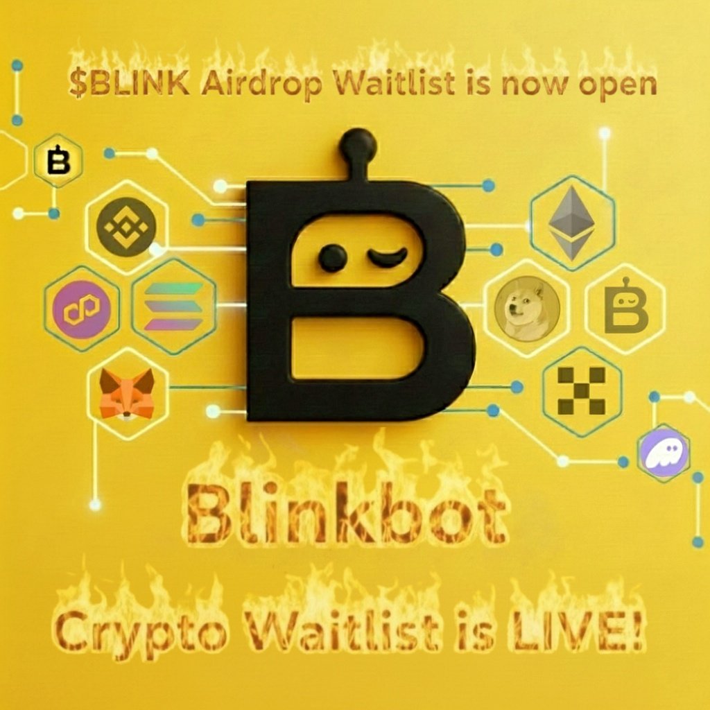 targetraj2's tweet photo. BlinkBot is building the missing execution layer for Web3.

Trading, tipping, wallet management, and even prediction markets all directly from X. No app switching. No chain hopping. Just real time on-chain execution.

Multichain by design.
Social first by default.
Built for how crypto actually moves.

This is one of those tools you don’t realize you needed… until you use it.

The $BLINK airdrop waitlist is now LIVE Join early. The future of on chain execution is happening on X. 👀

🚨How to join the Waitlist📢

 Follow @teamblinkbot and @blinkbotai Like & Repost the Airdrop Announcement post. Generate your wallet by replying to any post or sending a DM with the command (@blinkbotai balance) Once the wallet is created, 

1/ Wallet creation Command screenshot
2/ Your X profile link
3/ Your BlinkBot ETH 
wallet address

Join Discord Server : https://t.co/2i5N1A8l2N

discord 📸waitlist-submissions submit the following in this channel

@teamblinkbot #BlinkBot #BLINK #Web3 #CryptoTwitter #Airdrops