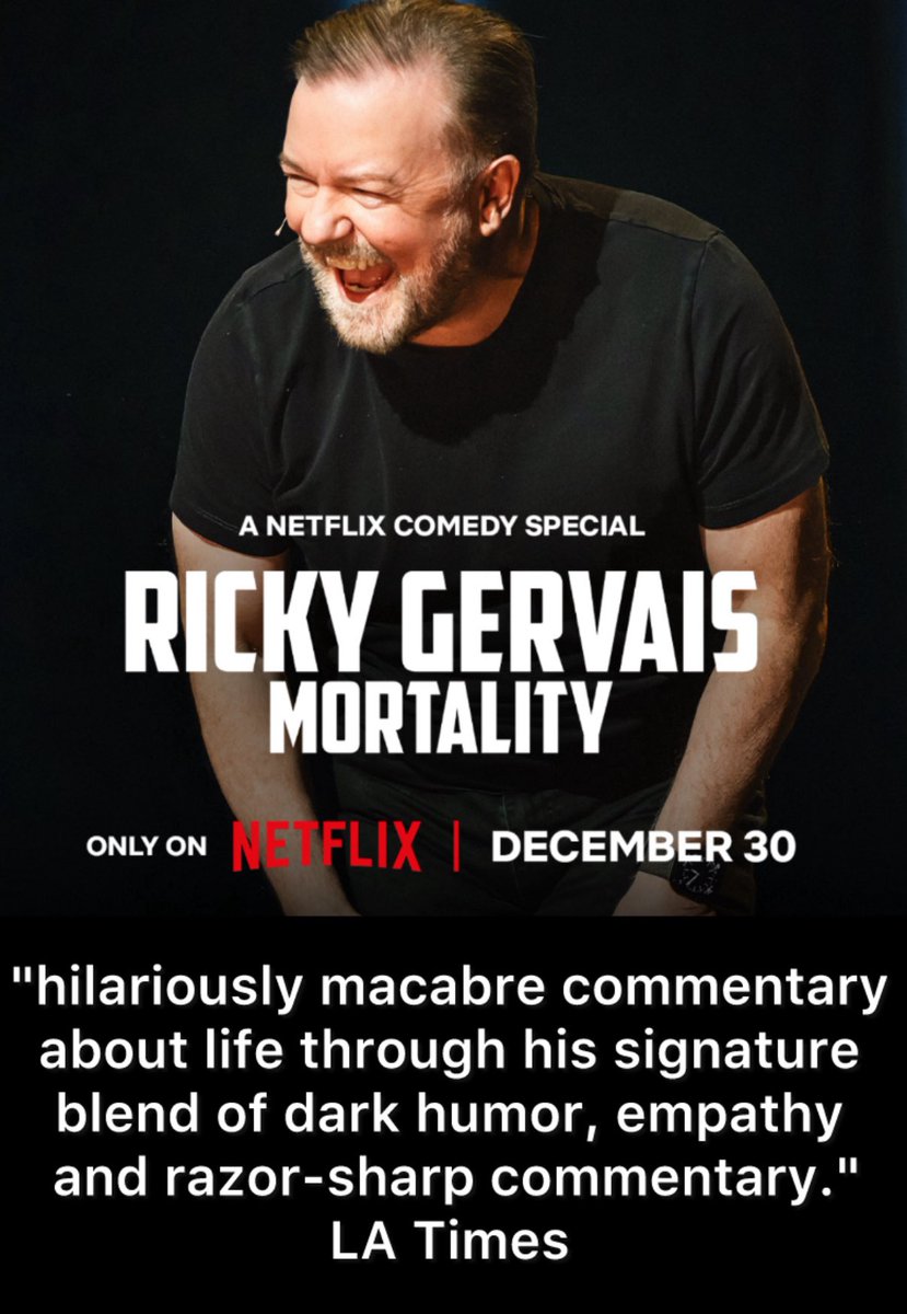 Ricky Gervais tweet media
