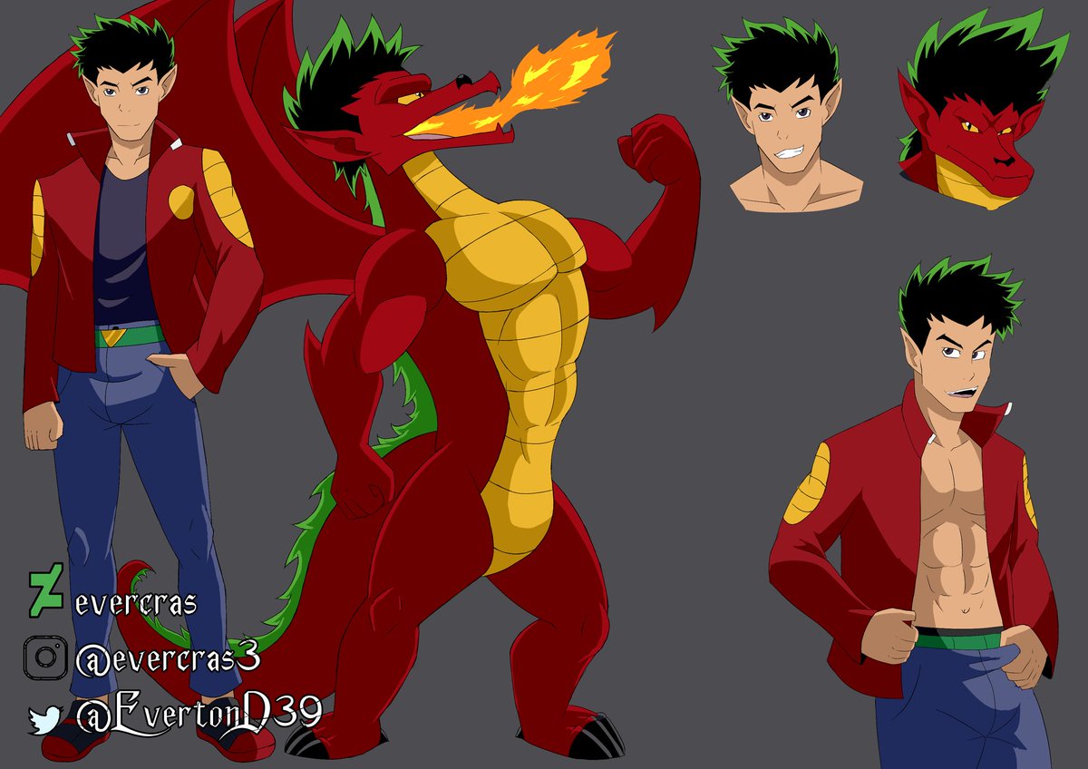 Jake long ref sheet!
#americandragon #jakelong #dragon #cartoon #fanart #comic #yaoi