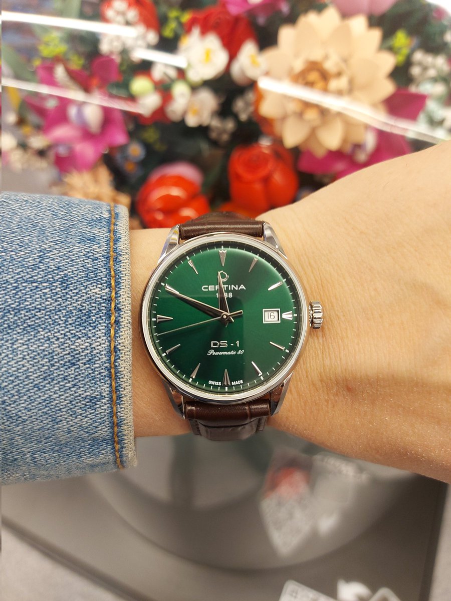 landashing's tweet image. What a wonderful feeling it is to own a truly satisfying watch.

Certina DS-1