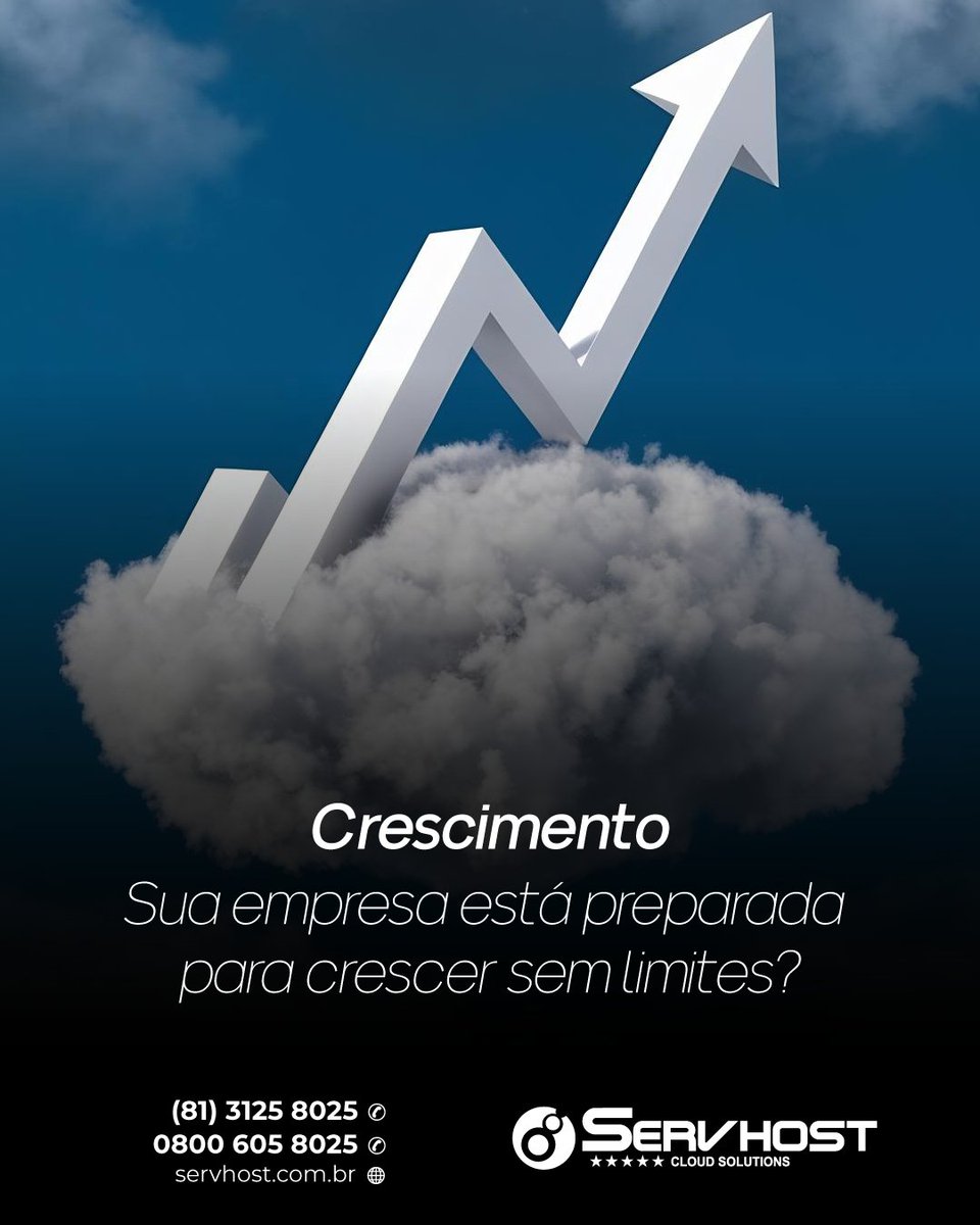 servhost's tweet photo. Na ServHost, transformamos tecnologia em infraestrutura sólida, segura e escalável para o seu negócio.

🚀 Servidores em nuvem

🔐 Alta disponibilidade e segurança

⚡ Performance para sites, sistemas e e-mails

📊 Soluções sob medida para empresas que não podem parar https://t.co/DZy6ct59EQ