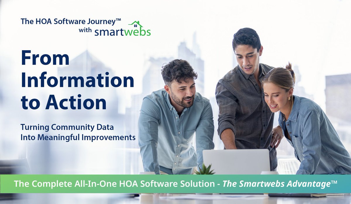 SmartwebsINC's tweet photo. From reports to results.
Here’s how HOAs turn data into action.
https://t.co/m5O5YlOct7

#CommunityManagement #Smartwebs #HOASoftware https://t.co/y3zNqHe6RJ
