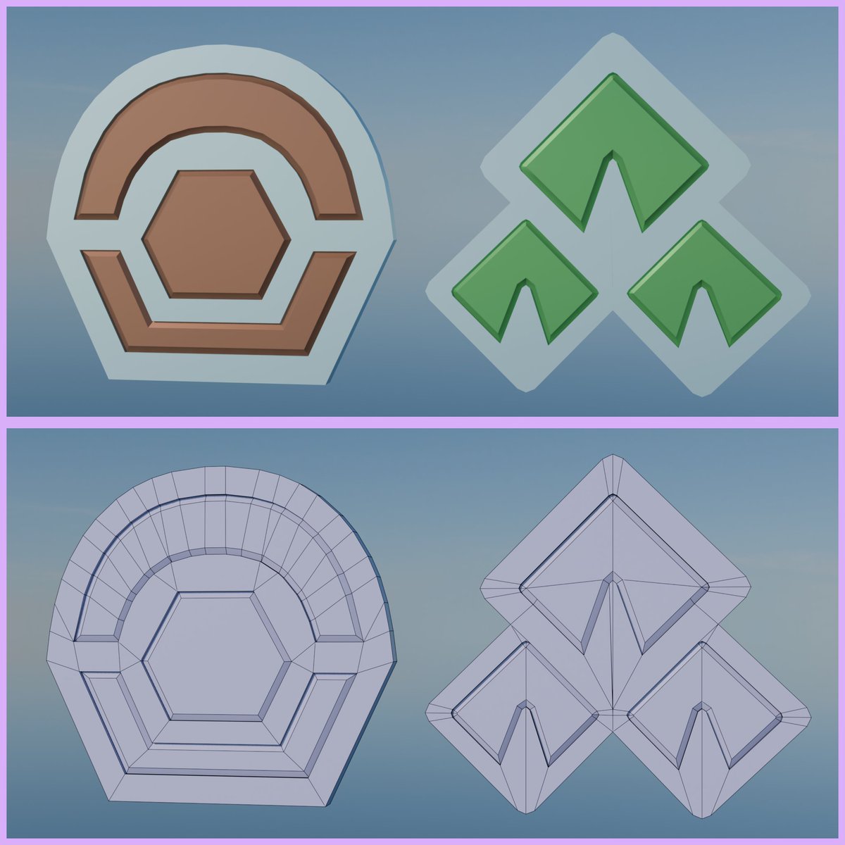 Borja9828's tweet photo. Pokémon • Sinnoh Gym Badges • 3D Model to print https://t.co/6ATvO8wpsY