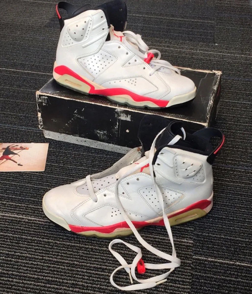 uptod4te's tweet image. 桜木花道カラー Nike Air Jordan 6 Retro “White Infrared”が2026年ホリデーシーズンに復刻発売予定 【ナイキ AJ6 エアジョーダン6 ホワイト インフラレッド 新作】
uptodate.tokyo/nike-air-jorda…