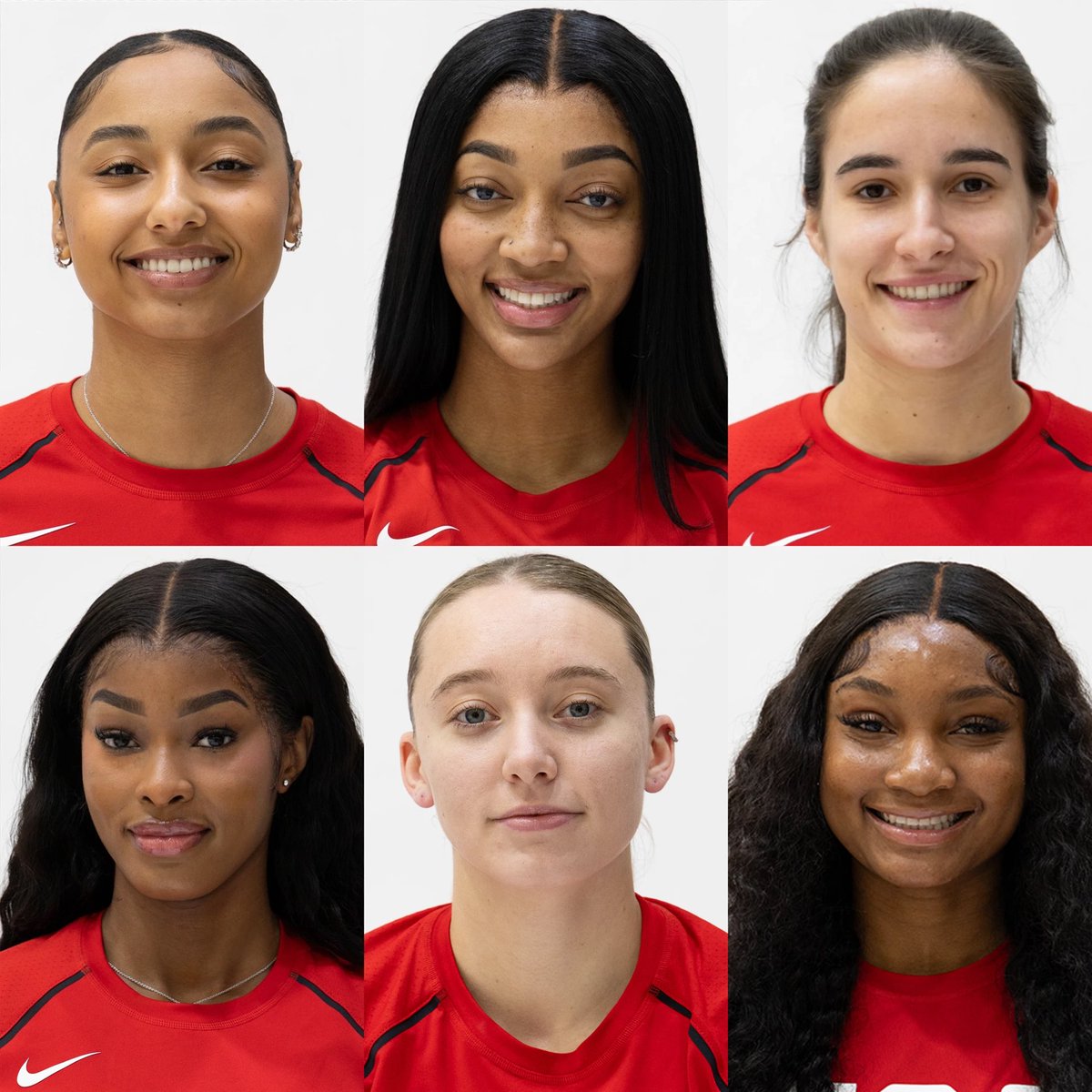 trendyhoopstars's tweet image. Oh nothing, just six trendy hoop stars. 🥹🇺🇸✨